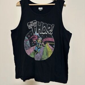 Vintage Marvel The Mighty Thor Black Tank Top